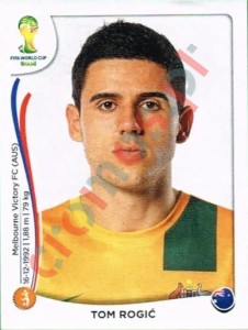177 Tom Rogic – FIFA World Cup Brazil 2014 Panini