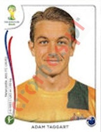 183x Adam Taggart – FIFA World Cup Brazil 2014 Panini