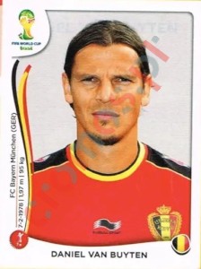 570 Daniel Van Buyten – FIFA World Cup Brazil 2014 Panini