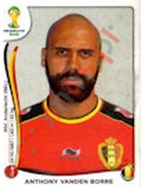 571x Anthony Vanden Borre – FIFA World Cup Brazil 2014 Panini