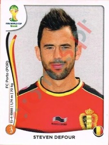 572 Steven Defour – FIFA World Cup Brazil 2014 Panini