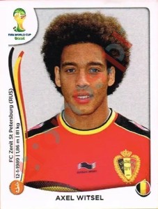 573 Axel Witsel – FIFA World Cup Brazil 2014 Panini