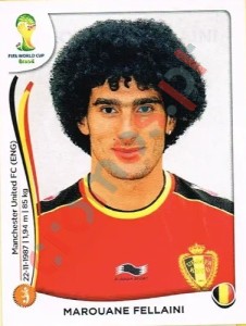 576 Marouane Fellaini – FIFA World Cup Brazil 2014 Panini