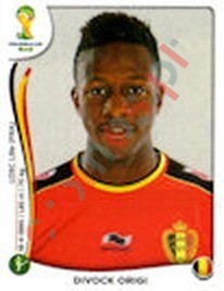 580x Divock Origi – FIFA World Cup Brazil 2014 Panini