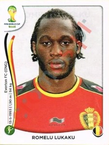 581 Romelu Lukaku – FIFA World Cup Brazil 2014 Panini