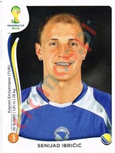 440 Senijad Ibričić – FIFA World Cup Brazil 2014 Panini