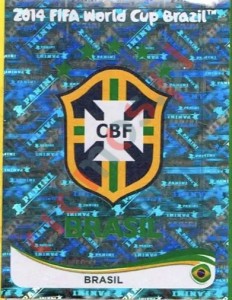 32 Badge – FIFA World Cup Brazil 2014 Panini