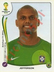 34x Jefferson – FIFA World Cup Brazil 2014 Panini