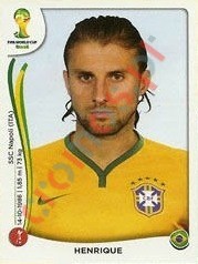 37x Henrique – FIFA World Cup Brazil 2014 Panini