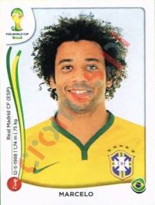 38 Marcelo – FIFA World Cup Brazil 2014 Panini