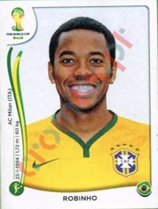 47 Robinho – FIFA World Cup Brazil 2014 Panini