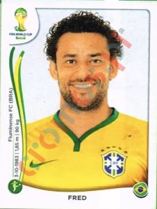 50 Fred – FIFA World Cup Brazil 2014 Panini