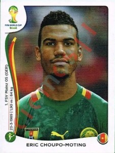 104 Eric Maxim Choupo-Moting – FIFA World Cup Brazil 2014 Panini
