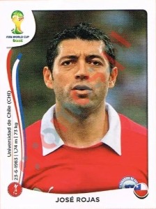 152 José Rojas – FIFA World Cup Brazil 2014 Panini
