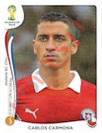156x Carlos Carmona – FIFA World Cup Brazil 2014 Panini