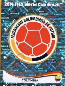 184 Badge – FIFA World Cup Brazil 2014 Panini