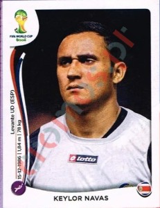 281 Keylor Navas – FIFA World Cup Brazil 2014 Panini