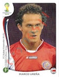 297x Marco Ureña – FIFA World Cup Brazil 2014 Panini