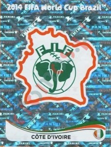 222 Badge – FIFA World Cup Brazil 2014 Panini