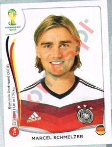 495 Marcel Schmelzer – FIFA World Cup Brazil 2014 Panini