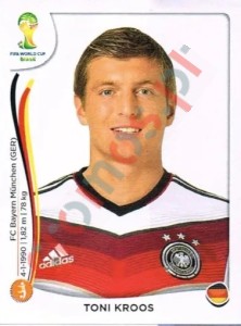 498 Toni Kroos – FIFA World Cup Brazil 2014 Panini