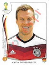 502x Kevin Grosskreutz – FIFA World Cup Brazil 2014 Panini