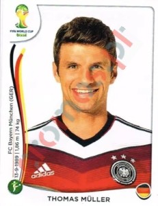 505 Thomas Müller – FIFA World Cup Brazil 2014 Panini