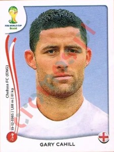 303 Gary Cahill – FIFA World Cup Brazil 2014 Panini