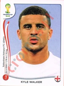305 Kyle Walker – FIFA World Cup Brazil 2014 Panini