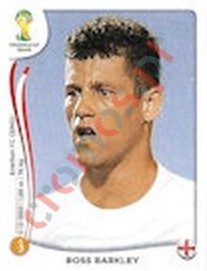 309x Ross Barkley – FIFA World Cup Brazil 2014 Panini