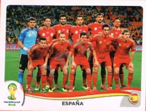 109 Team – FIFA World Cup Brazil 2014 Panini