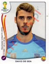 111x David de Gea – FIFA World Cup Brazil 2014 Panini