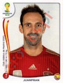 113x Juanfran – FIFA World Cup Brazil 2014 Panini