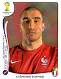 377x Stéphane Ruffier – FIFA World Cup Brazil 2014 Panini