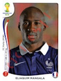 381x Eliaquim Mangala – FIFA World Cup Brazil 2014 Panini