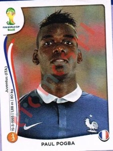 386 Paul Pogba – FIFA World Cup Brazil 2014 Panini