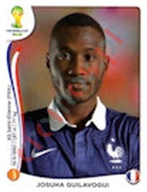 387x Josuha Guilavogui – FIFA World Cup Brazil 2014 Panini
