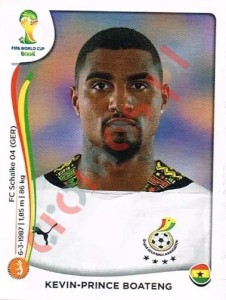 539 Kevin-Prince Boateng – FIFA World Cup Brazil 2014 Panini