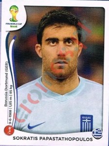 207 Sokratis Papastathopoulos – FIFA World Cup Brazil 2014 Panini
