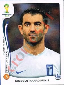 213 Giorgos Karagounis – FIFA World Cup Brazil 2014 Panini