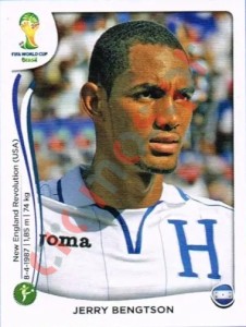 410 Jerry Bengtson – FIFA World Cup Brazil 2014 Panini