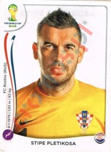 53 Stipe Pletikosa – FIFA World Cup Brazil 2014 Panini