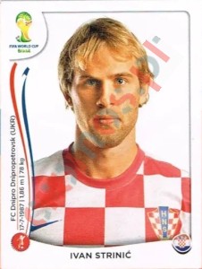 56 Ivan Strinić – FIFA World Cup Brazil 2014 Panini