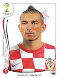 56x Danijel Pranjić – FIFA World Cup Brazil 2014 Panini