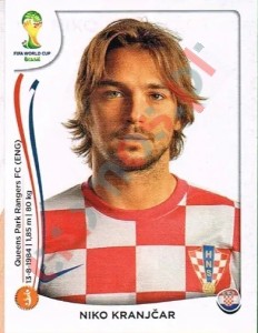 61 Niko Kranjčar – FIFA World Cup Brazil 2014 Panini