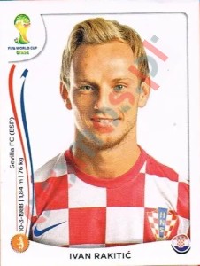 63 Ivan Rakitić – FIFA World Cup Brazil 2014 Panini