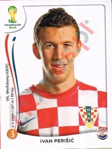 65 Ivan Perišić – FIFA World Cup Brazil 2014 Panini
