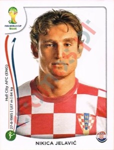 68 Nikica Jelavić – FIFA World Cup Brazil 2014 Panini