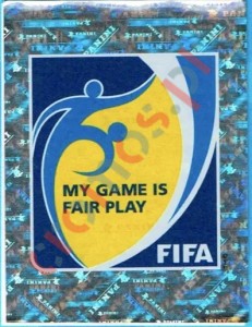 1 FIFA - My game is fair play – FIFA World Cup Brazil 2014 Panini