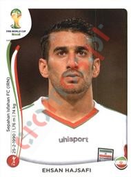 457 Ehsan Hajsafi – FIFA World Cup Brazil 2014 Panini